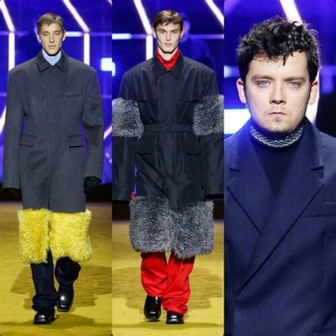 asa butterfield prada|Prada Men’s Fall 2022 .